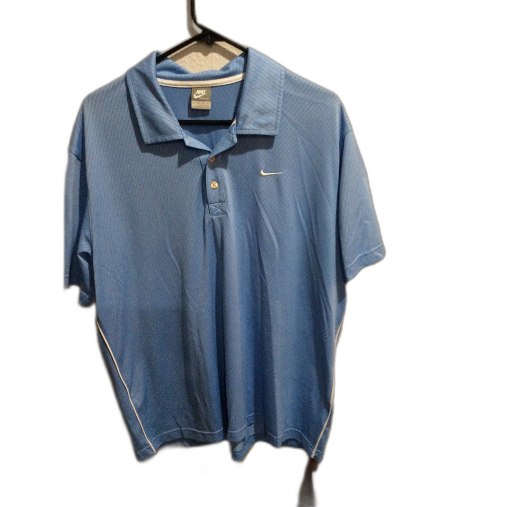 Nike Sportwear polo golf light blue XL short sleeve